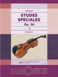 Mazas, Jacques-Féréol: Études spéciales I (ISBN: 9790080022443)