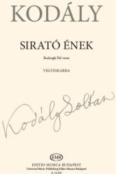Kodály Zoltán: Sirató ének (ISBN: 9790080121559)