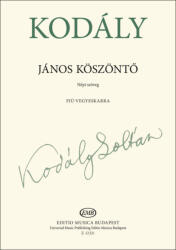 Kodály Zoltán: János köszöntő (ISBN: 9790080122211)