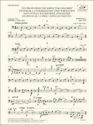 Bartók Béla: Tíz darab a 'Gyermekeknek' c. sorozatból (ISBN: 9790080305874)