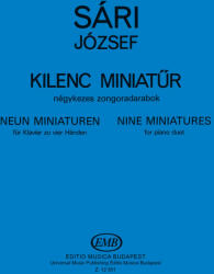 Sári József: Kilenc miniatűr (ISBN: 9790080125014)