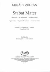 Kodály Zoltán: Stabat Mater (ISBN: 9790080141670)