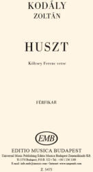 Kodály Zoltán: Huszt (ISBN: 9790080054758)