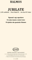Halmos László: Jubilate (ISBN: 9790080142820)