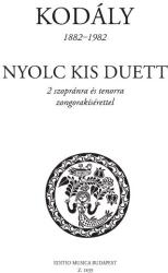 Kodály Zoltán: Nyolc kis duett (ISBN: 9790080018392)