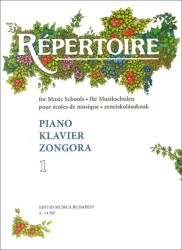 RÉPERTOIRE ZENEISKOLÁSOKNAK ZONGORA 1 (ISBN: 9790080142073)