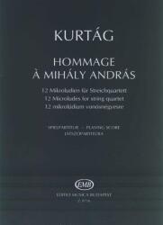 Kurtág György: Hommage a Mihály András (ISBN: 9790080087169)