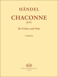 Händel, Georg Friedrich: Chaconne in G (ISBN: 9790080080085)
