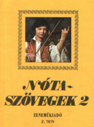 Nótaszövegek 2 (ISBN: 9790080078792)
