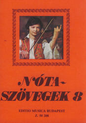 Nótaszövegek 8 (ISBN: 9790080502082)