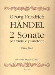 Händel, Georg Friedrich: 2 Sonate per viola e pianoforte (ISBN: 9790080138304)