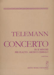 Telemann, Georg Philipp: Concerto in si minore (ISBN: 9790080130476)