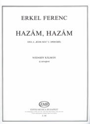 Erkel Ferenc: Hazám, hazám (ISBN: 9790080000663)
