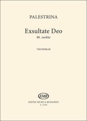 Palestrina, Giovanni Pierluigi da: Exsultate Deo (ISBN: 9790080149546)