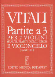 Vitali, Giovanni Battista: Partita a 3 (ISBN: 9790080132203)