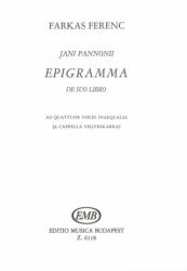 Farkas Ferenc: Epigramma (ISBN: 9790080061183)