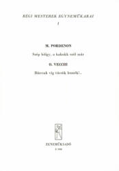 Régi mesterek egyneműkarai 1 (ISBN: 9790080050583)
