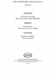 Régi mesterek vegyeskarai 27 (ISBN: 9790080080795)