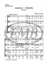 Szokolay Sándor: Himnusz-Töredék (ISBN: 9790080087770)