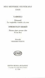 Régi mesterek vegyeskarai 23 (ISBN: 9790080075500)