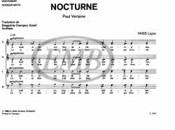 Vass Lajos: Nocturne (ISBN: 9790080059760)