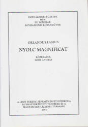 Lasso, Orlando di: Nyolc Magnificat (ISBN: 9789637181146)