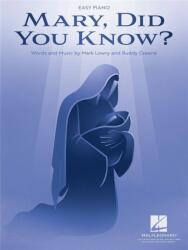 Lowry, Mark: Mary, Did You Know? (ISBN: 9781705151471)