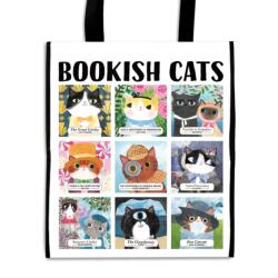Bookish Cats Reusable Shopping Bag (2020)