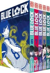 Blue Lock - Volumele 6-10 în cutie de colecție (ISBN: 9782889516216)