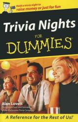 Trivia Nights for Dummies (ISBN: 9780731405947)