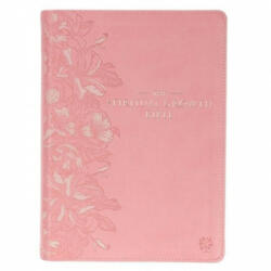 The Spiritual Growth Bible, Study Bible, NLT - New Living Translation Holy Bible, Faux Leather, Pink (2022)
