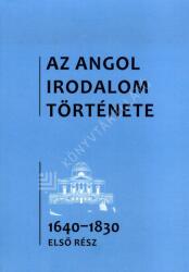 Az angol irodalom története. 3. kötet 1640-1830 (ISBN: 9786155160790)
