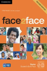 face2face Starter Student's Book with DVD-ROM and Online Workbook Pack - Chris Redston (ISBN: 9781107622685)