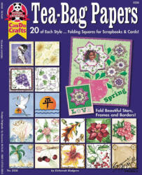 Tea-Bag Papers: 20 of Each Style. . . Folding Squares for Scrapbooks & Cards! - Deborah Rodgers (ISBN: 9781574212037)