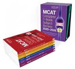 MCAT Complete 7-Book Subject Review 2025-2026, Set Includes Books, Online Prep, 3 Practice Tests (ISBN: 9781506294384)