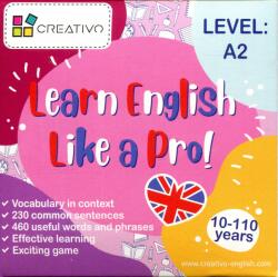 Learn English Like a Pro! Cards - Level A2 (ISBN: 9788396799029)