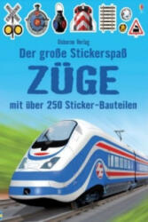 Der große Stickerspaß: Züge - Simon Tudhope, Adrian Mann (ISBN: 9781782323723)