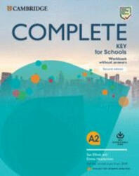 COMPLETE KEY FOR SCHOOLS WORKBOOK WITHOUT KEY WITH DOWNLOAD AUDIO SECOND EDITION - MCKEEGAN, OWEN (ISBN: 9788490366820)