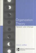 Organizational Theory: Tension and Change (ISBN: 9780077122751)