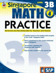 Singapore Math Practice Level 3B, Grade 4 - Frank Schaffer Publications (ISBN: 9780768240030)