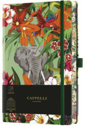 Carnet Eden grand format ligné éléphant - CASTELLI (ISBN: 8051166578317)