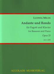 ANDANTE UND RONDO OP. 25 FÜR FAGOTT UND KLAVIER (ISBN: 9786390248284)