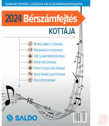 BÉRSZÁMFEJTÉS KOTTÁJA 2024 (ISBN: 9789636386924)