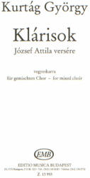 Kurtág György: Klárisok (ISBN: 9790080139554)
