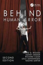 Behind Human Error (ISBN: 9780754678342)