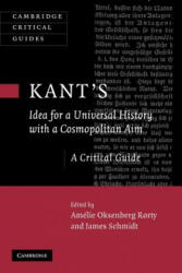 Kant's Idea for a Universal History with a Cosmopolitan Aim - Amélie Oksenberg RortyJames Schmidt (ISBN: 9781107405127)