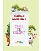 Carte de colorat. Animale domestice (ISBN: 9786069492413)