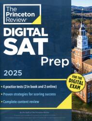 Digital SAT Prep 2025 - 4 Full-Length Practice Tests (ISBN: 9780593517529)