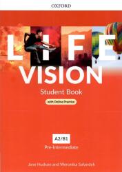 Life Vision Pre-Inter - A2 - Student's Book + Online practice (ISBN: 9780194080248)