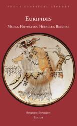Medea, Hippolytus, Heracles, Bacchae (ISBN: 9781585100484)